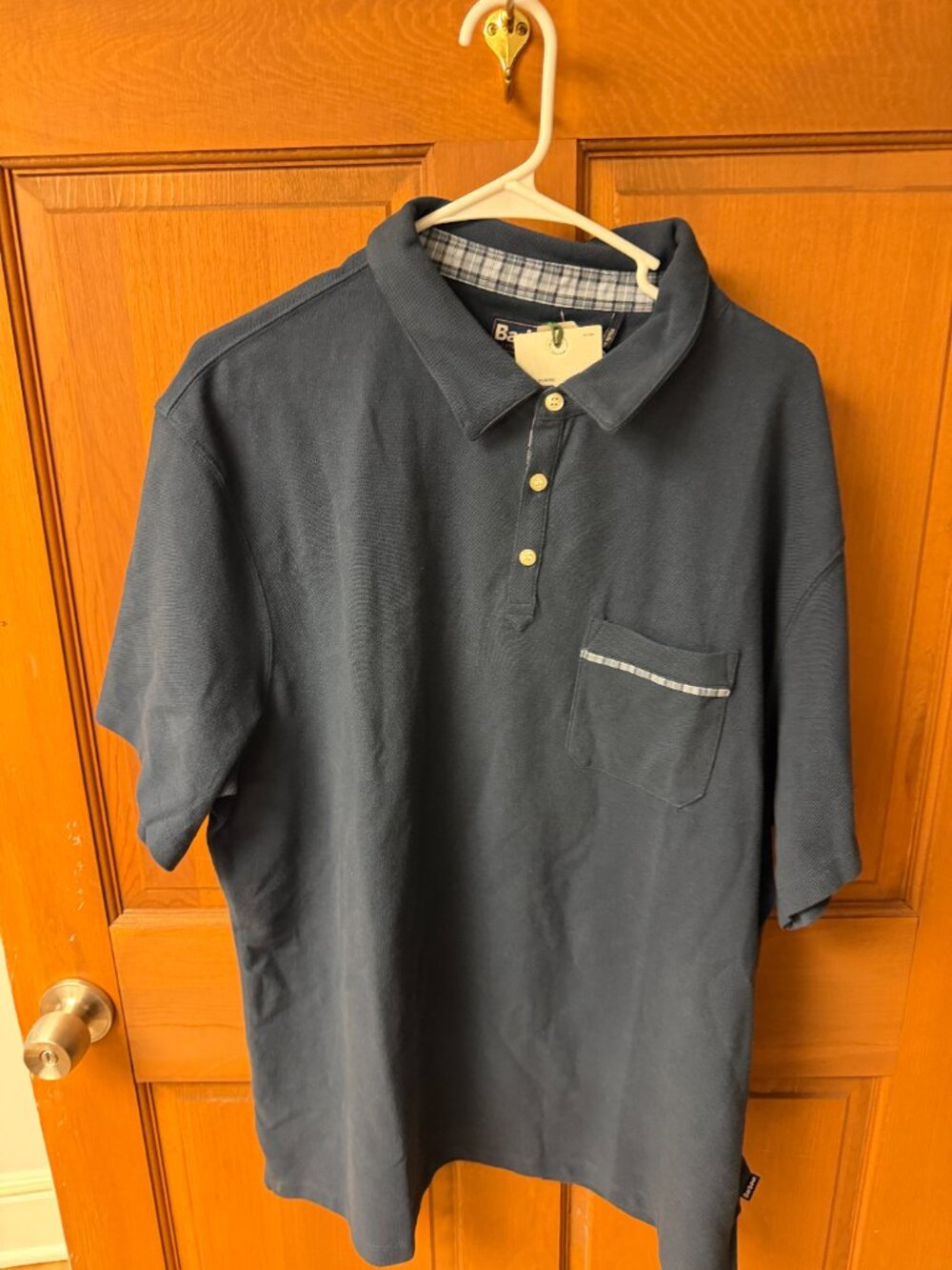 Barbour Men's Anick Navy Polo Shirt Size XXL Large-Brand New!!